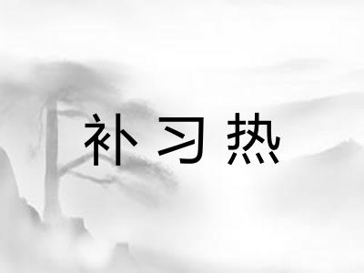 补习热