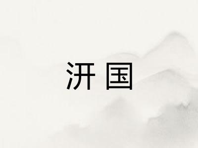 汧国