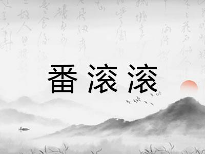 番滚滚