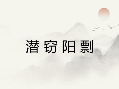潜窃阳剽