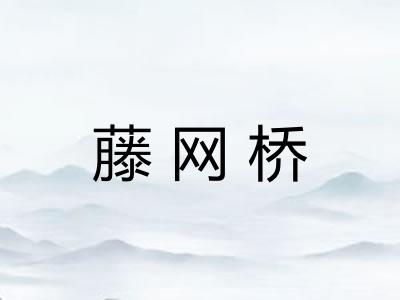 藤网桥