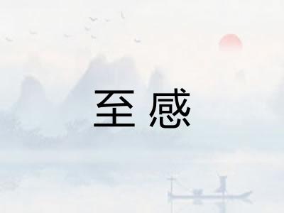 至感