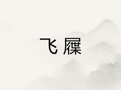 飞屧