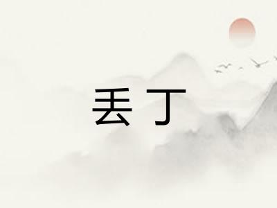 丢丁