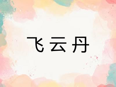 飞云丹