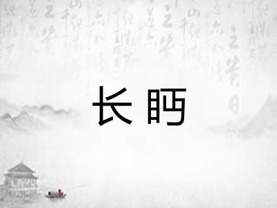 长眄