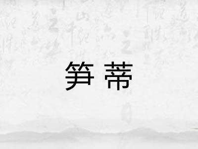笋蒂