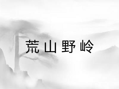 荒山野岭