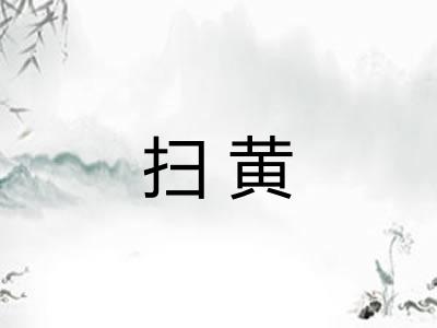 扫黄