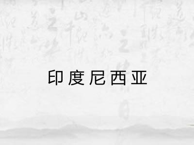 印度尼西亚
