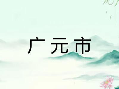 广元市