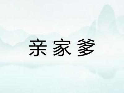 亲家爹