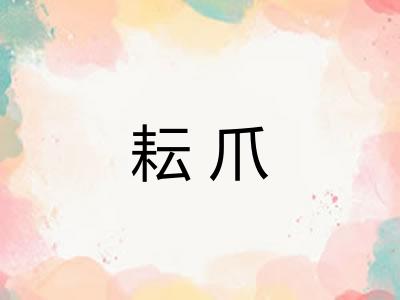 耘爪
