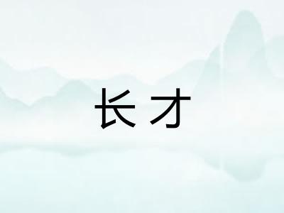 长才