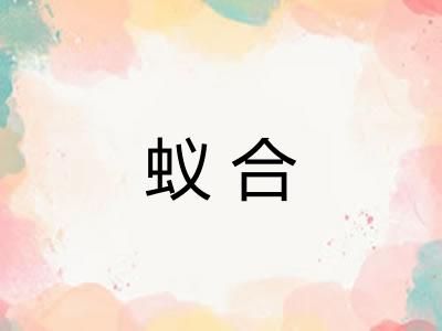蚁合