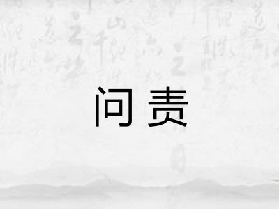 问责
