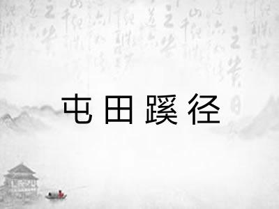 屯田蹊径
