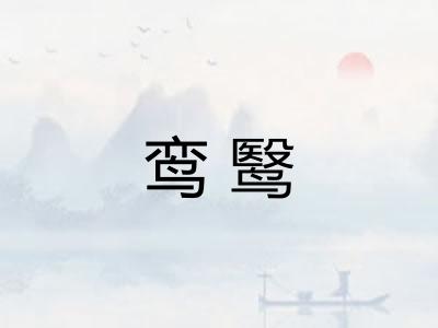 鸾鹥