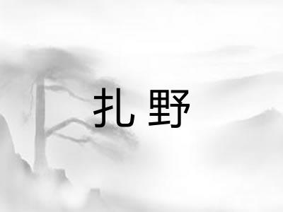 扎野