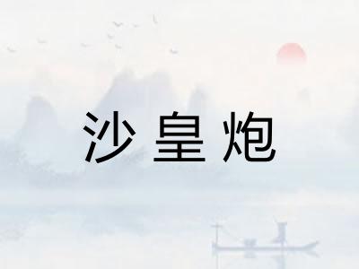 沙皇炮
