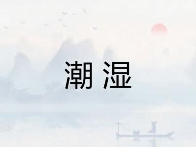 潮湿
