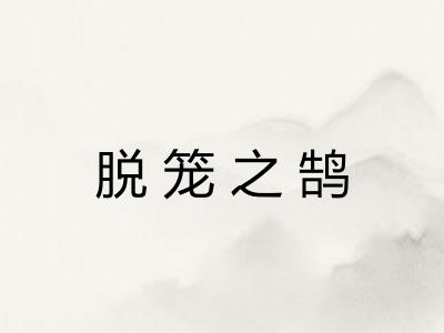 脱笼之鹄