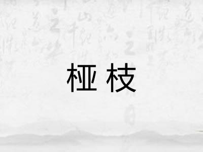 桠枝