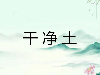 干净土