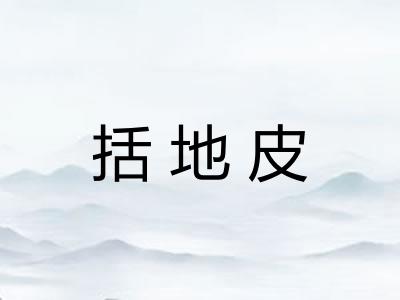 括地皮