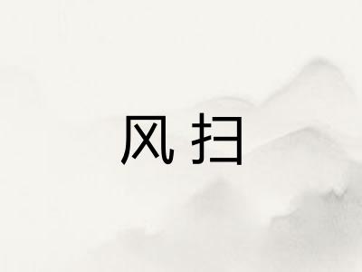 风扫