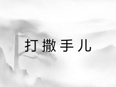 打撒手儿