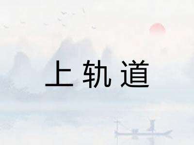 上轨道