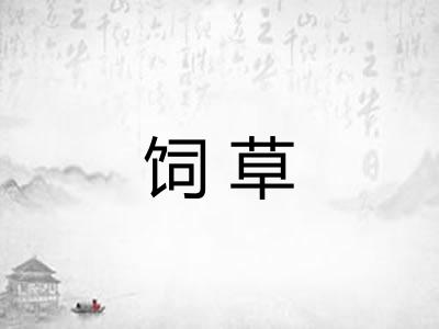 饲草
