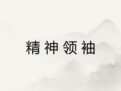 精神领袖