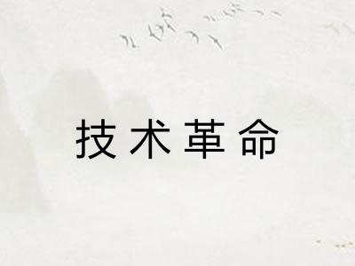 技术革命