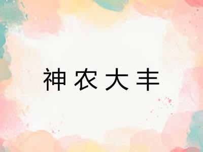 神农大丰
