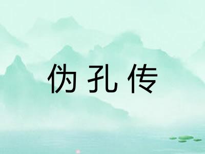 伪孔传