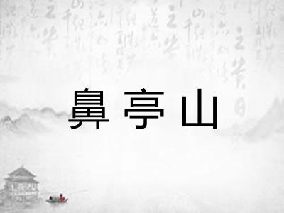 鼻亭山