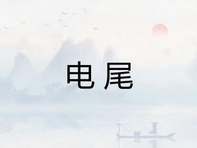 电尾