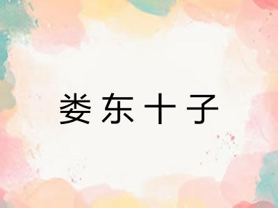 娄东十子
