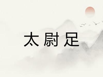 太尉足