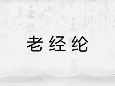 老经纶