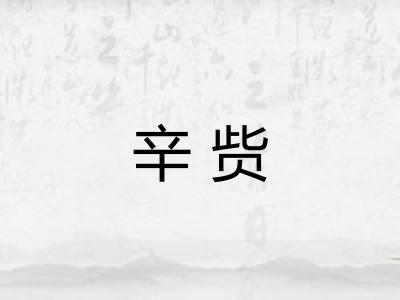 辛赀