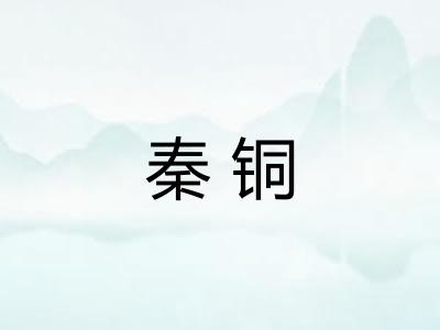 秦铜