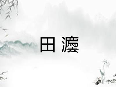 田灋