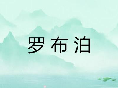 罗布泊
