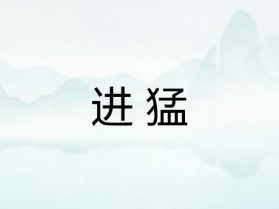 进猛