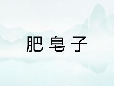肥皂子