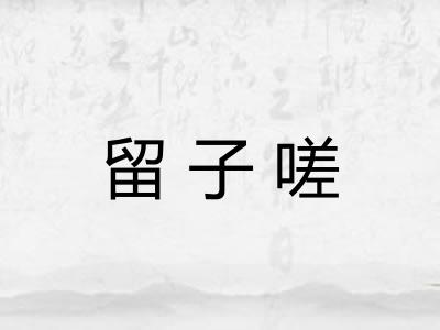 留子嗟