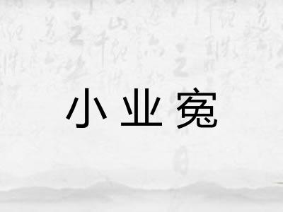 小业寃